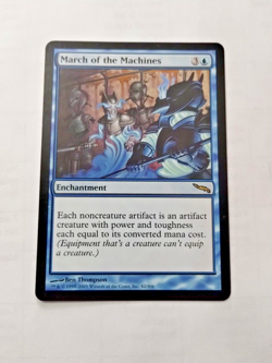 MTG March of the Machines Mirrodin 42/306 Regular Rare - Bit of Edge Wear - Pics - Image 1