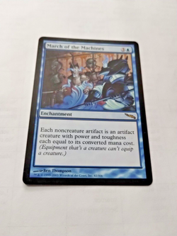 MTG March of the Machines Mirrodin 42/306 Regular Rare - Bit of Edge Wear - Pics - Image 2
