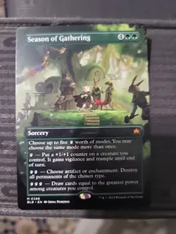 Mtg - Season of Gathering - Borderless - BLB 286 - Image 1