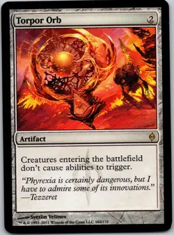 Torpor Orb - New Phyrexia - 162 - LP - MTG - Image 1
