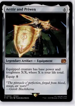 Aettir and Priwen Final Fantasy Regular NM M 0253 - Image 1