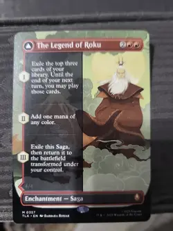 The Legend Of Roku / Avatar Roku - Borderless - TLA - MTG - EN - NM - 0357 - Image 1