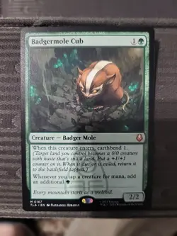 Badgermole Cub (0167) - Avatar The Last Airbender (TLA) - Magic The Gathering - Image 1