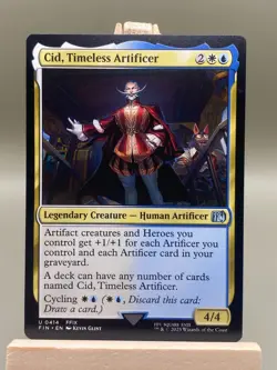 CID, TIMELESS ARTIFICER #0414 MTG Magic FINAL FANTASY - Image 1