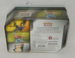 Pokemon TCG 2019 Eevee & Snorlax GX Tag Team Tin EMPTY - Image 3