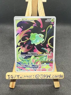 2025 Pokemon Bulbasaur - (Mega Evolution) 133/132 - Enhanced Box Topper - Image 1
