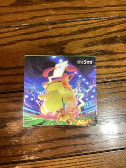 Pokemon Korean S4 Sword Shield Astonishing Volt Tackle Booster Box Vivid Voltage - Image 5