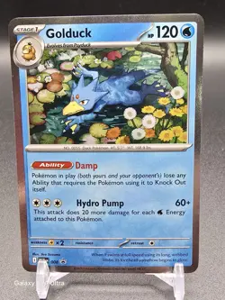 Golduck 008 Mega Evolutions Black Star Promo Cosmos Holo Pokemon - Image 1
