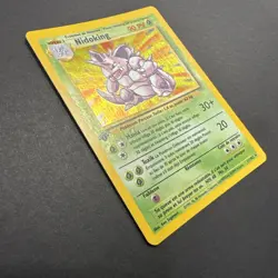 Pokemon Nidoking First Edition FRENCH 11/102 Holo Rare NM/LP - Image 5