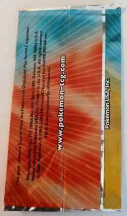 Pokemon TCG POP Series 3 2006 Sealed Booster Pack - Image 2