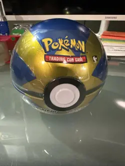 2020 Pokemon TCG PokeBall Tin - Quick Ball A22 - Factory Sealed - Evolving Skies - Image 2