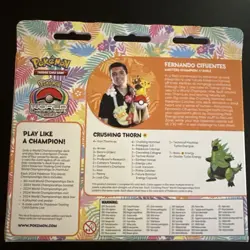 Pokemon World Championship 2024 Honolulu/Fernando Cifuentez (SEALED NEW) - Image 2