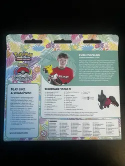 Pokemon TCG Honolulu Evan Pavelski World Championship 2024 Regidrago VStar - Image 2