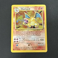 Pokemon CHARIZARD TCG Base Set 4/102 Holo Rare LP CONDITION!! - Image 1