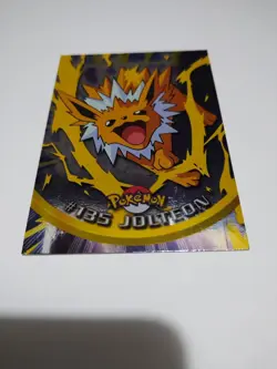 2000 Topps Pokemon TV #135 Jolteon Silver Foil Series 3 Rare - Image 1