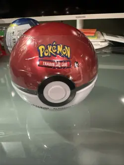 2020 Pokemon TCG PokeBall Tin - Poke Ball A22 - Factory Sealed - Evolving Skies - Image 1