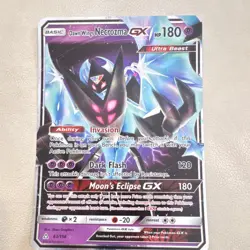 Pokemon Dawn Wings Necrozma GX 63/156 Ultra Prism Holo Ultra Rare 180 HP - Image 1