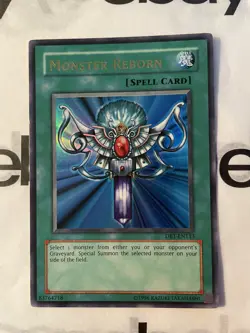 Yu-Gi-Oh! Monster Reborn Dark Beginning DB1 EN133 Ultra Rare Mint Free Shipping - Image 1