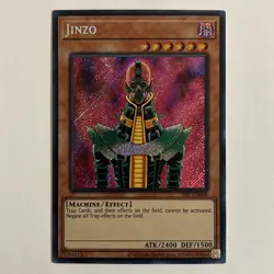 Yugioh Jinzo Tcg PSV-EN000 - Secret Rare - Unlimited 25th Anniversary Edition LP - Image 1