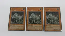 3x HYENA MONSTER PLAYSET UNLIMITED EDITION FET-EN017 COMMON YUGIOH NM - Image 1