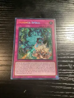 Yugioh Dominus Spiral DOOD-EN079 Secret Rare 1st Edition NM - Image 1