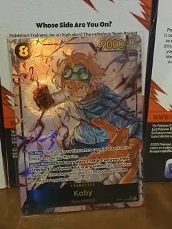 Koby SEC OP11-119 Parallel a Fist of Divine Speed One Piece - Image 1