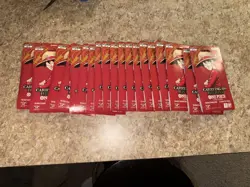 One Piece OP13 Sleeved Booster Pack Lot Of 19 Carrying On His Will English - Image 1