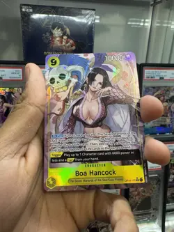 Boa Hancock Alt Art OP14-112 SR The Azure Sea’s Seven English One Piece TCG NM - Image 1
