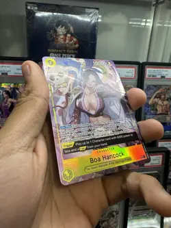 Boa Hancock Alt Art OP14-112 SR The Azure Sea’s Seven English One Piece TCG NM - Image 2