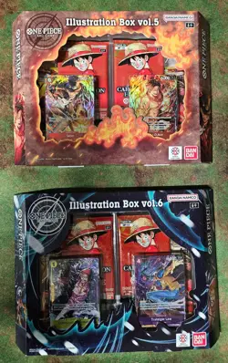 ONE PIECE illustration box vol. 5 and vol. 6, BAN DAI, Factory sealed, new - Image 1
