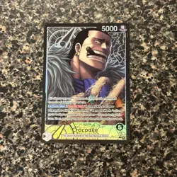 Crocodile - OP14-079 (Alternate Art) The Azure Sea's Seven Foil One Piece OP14 - Image 1