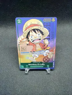 One Piece Monkey D. Luffy P-037 1st Anniversary Tournament Stamp - Promo - Image 3