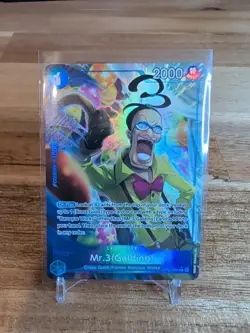 Mr 3 Galdino PRB-02 OP09-056 Alternate Art The Best Vol 2 One Piece Parallel NM - Image 1