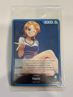 One Piece Promo Nami P-117 OP13 Promo Sealed English - Image 1