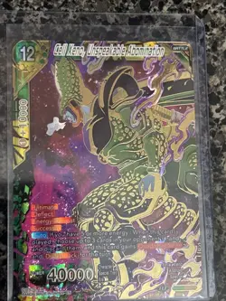 Dragon Ball Super Card Game | Cell Xeno, Unspeakable Abomination | BT9-137 SCR - Image 1