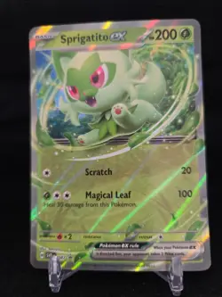 Sprigatito ex - Promo SV: Scarlet & Violet Promo Cards 087 LP-NM - Image 1