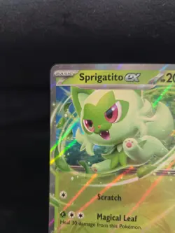 Sprigatito ex - Promo SV: Scarlet & Violet Promo Cards 087 LP-NM - Image 2