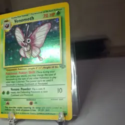 Venomoth 29/64 Jungle 1st Edition Non-Holo Pokemon Card LP-MP condition 1999 - Image 4