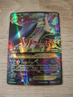 M Latios EX 102/108 XY Roaring Skies Pokemon Card Full Art Mega Holo - Image 1
