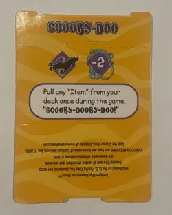 SCOOBY-DOO EXPANDABLE CARD GAME ECG SUPER RARE SCOOBY-DOO POP-UP CARD - Image 1