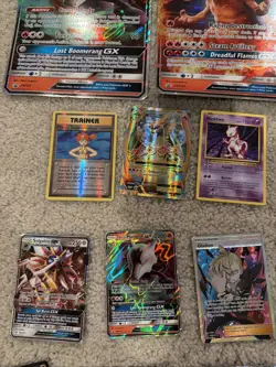 20 Card Pokemon Lot (4 Are Megas)-Mega Charizard Ex Rayquza Ex+ 250+holo/base - Image 4