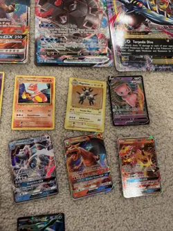 20 Card Pokemon Lot (4 Are Megas)-Mega Charizard Ex Rayquza Ex+ 250+holo/base - Image 5