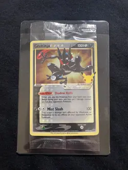 Pokemon TCG Greninja Celebrations ETB Promo Card SWSH144 - Image 1