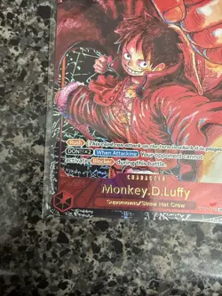One Piece TCG Card Monkey D.Luffy ST01-012 OP05 1st Anniversary English - MINT - Image 5