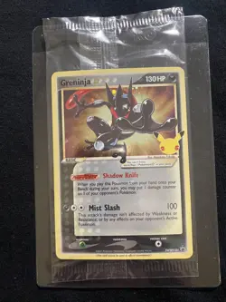 Pokemon TCG Greninja Celebrations ETB Promo Card SWSH144 - Image 1