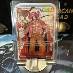 Gol.D.Roger OP09-118 SEC Parallel Alt Art One Piece Card English - Image 1