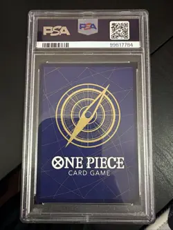 2023 Monkey D. Luffy One Piece OP05-119 Gear 5 Alternate Art Card PSA 10 - Image 2