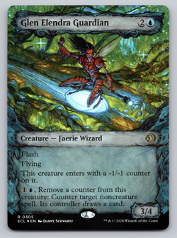 Glen Elendra Guardian Showcase FOIL - Lorwyn Eclipsed MTG - Image 1
