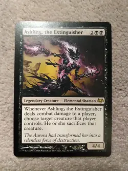 MTG Ashling The Extinguisher - Eventide EX/LP - Slightly Played X1 English - Image 1