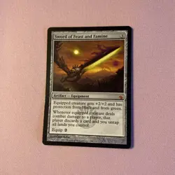 Sword of Feast and Famine Mirrodin Besieged Regular - Image 4